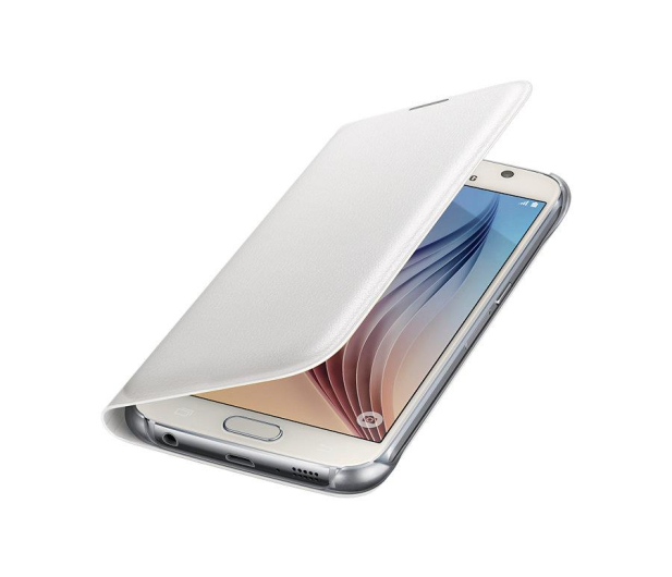 Etui FlipWallet do Samsung Galaxy S6 białe - 229389 - zdjęcie 4